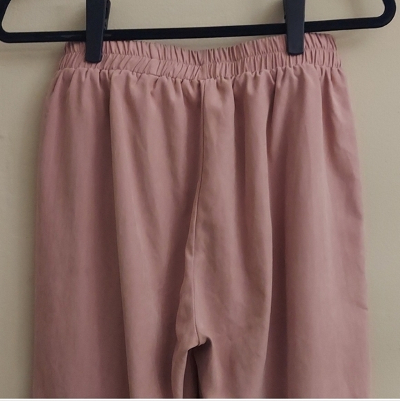 SHEIN Dusty Rose High Rise Elastic Jogger Pants - Picture 8 of 12